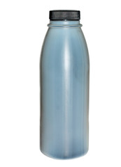 Grey plastic bottle