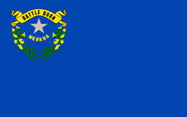 Flag of Nevada, USA