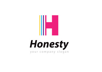 letter H logo Template for your company