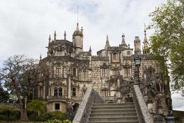 Fototapeta na wymiar Palace in Quinta da Regaleira, Sintra