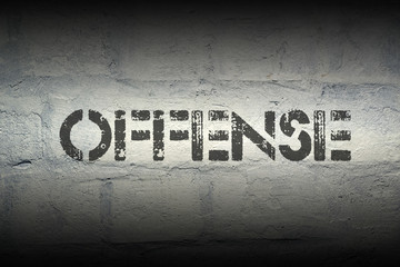 offence word gr