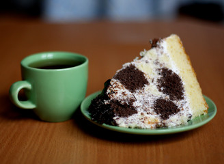 Cake and a Cup of tea.