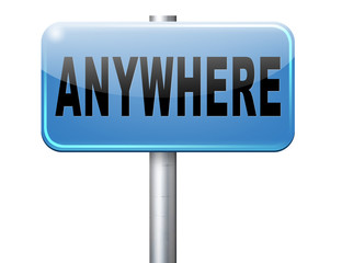 anywhere © kikkerdirk