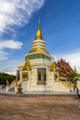 Fototapeta premium Beautiful religious building with gold decoration and gilding