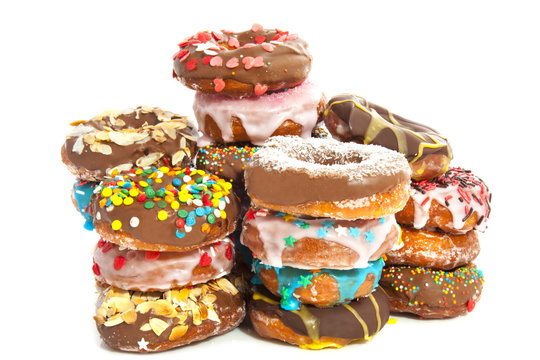 Pile of donuts