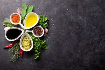 Herbs, condiments and spices