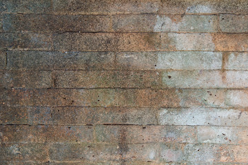 Brick wall texture, outdoor photo
