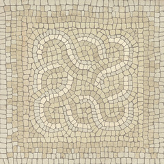 Brown marble-stone mosaic texture. (High.res.)