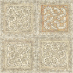 Brown marble-stone mosaic texture. (High.res.)