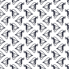 Eyes seamless pattern