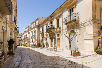 Scicli street, Sicily
