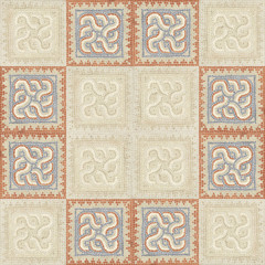 Brown marble-stone mosaic texture. (High.res.)