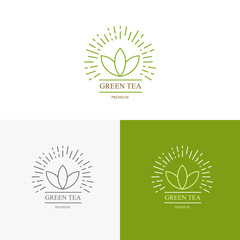 Logo inspiration for shops, companies, advertising with tea.