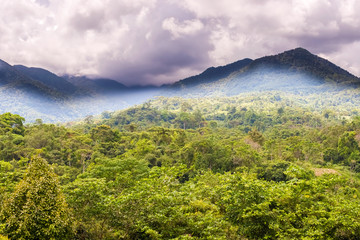 Naklejka premium Krajobraz górski Panamy