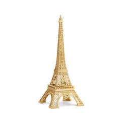 Fototapeta na wymiar Isolated Eiffel tower from Paris France
