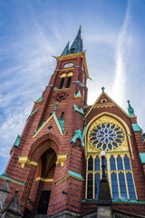 Oscar-Fredriks-Kirche - Göteborg, Schweden. 
