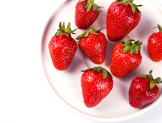 wonderful fresh strawberries