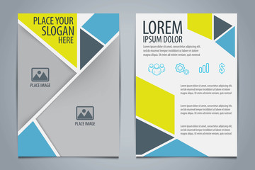 brochure template design vector,flyer,booklet cover,report,A4 ve