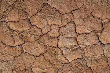 Ground crack background.