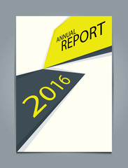 annual report cover template