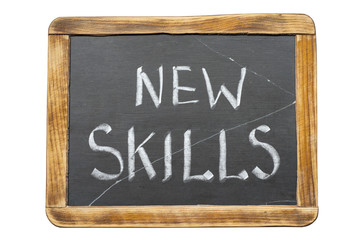 Fototapeta premium new skills fr