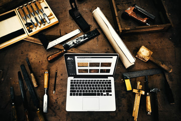 Woodwork Timber Workshop Expertise Craftsman Concept