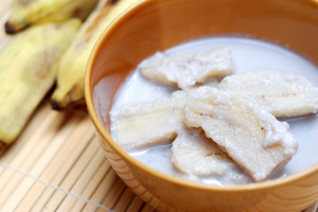 Banana with Coconut Milk
