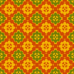 Seamless pattern, Viburnum seeds