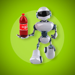 Naklejka premium Robot