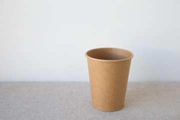 brown coffee paper cups