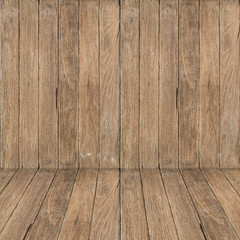 Old wooden window frame