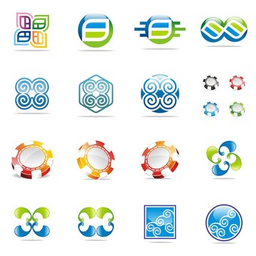 Collection of vector logos