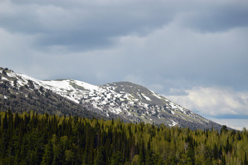 Гора в Шерегеше