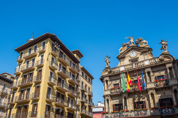 Fototapeta premium Historical Quarter of Pamplona (Spain)