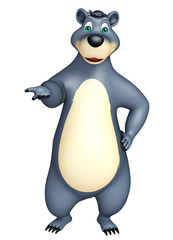 cute funny Bear cartoon character