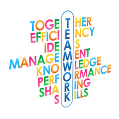 TEAMWORK Vector Crossword