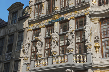 Fototapeta premium Skulpturen am Zunfthaus 