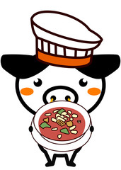 イタリア料理と動物シリーズ