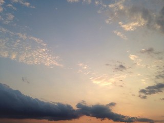 sunset sky