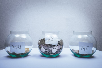 Saving money for the future