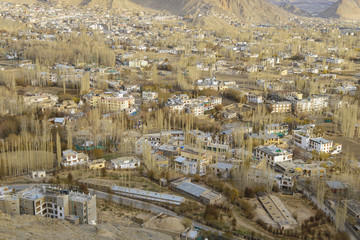 Obraz premium Leh city, Jammu and Kashmir, India