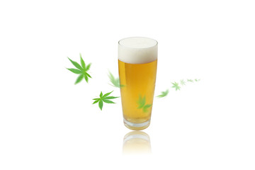 ビール　爽快なイメージ