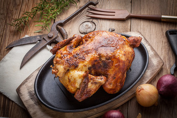 Baked chicken.