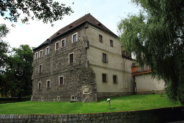 Fototapeta na wymiar old fort in Jesenik city