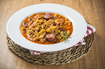 Plato de callos a la madrileña