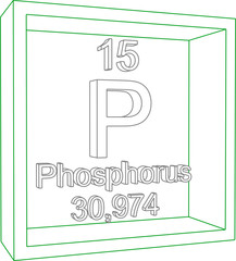Periodic Table of Elements - Phosphorus