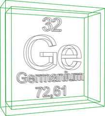Periodic Table of Elements - Germanium