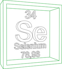 Periodic Table of Elements - Selenium