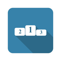 Pedestal Icon Vector for web and mobile