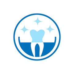 Dental Care Logo Design Vector Icon